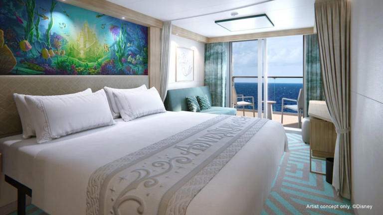 Disney Cruise Line has shared concept art depicting staterooms on the upcoming Disney Adventure ship. Disney Adventure Staterooms The Disney Adventure will have a range of room types including those with ocean vistas or scenic views of the ship’s interior. The rooms have teal blue and green color schemes, reflecting the ocean. The standard stateroom ... Read more