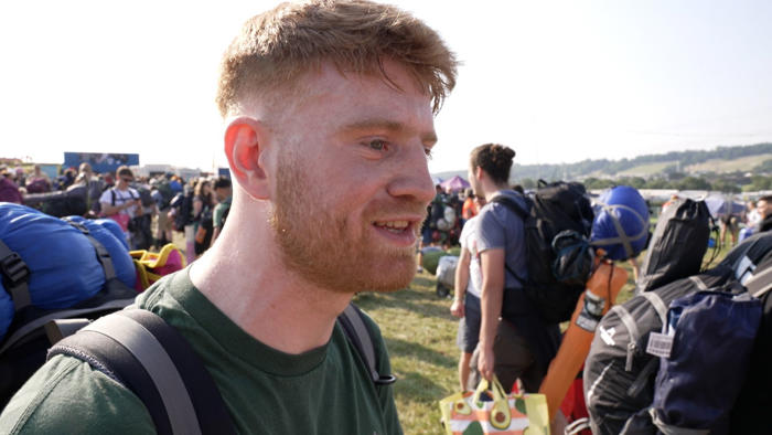 first fans through glastonbury gates praise festival as ‘religious’ experience
