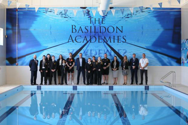 Paralympic gold medallist opens new state-of-the-art pool at Basildon ...