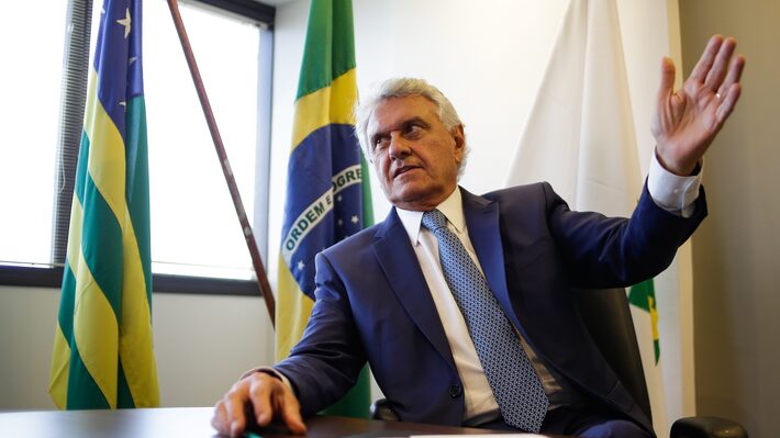 Governador de Goiás, Ronaldo Caiado (União Brasil): 'Acho que poderíamos fazer a simplificação com a legislação que já existe' Foto: WILTON JUNIOR