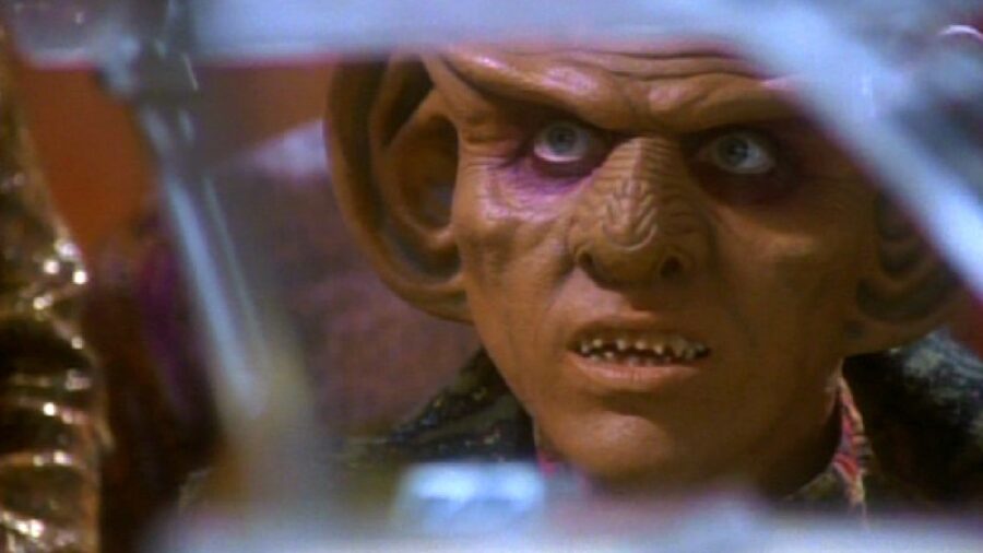 <p>If you haven’t seen “Move Along Home,” you might assume that Bashir’s character disappeared from the episode for an important narrative reason. However, his disappearance is quite literally random: Bashir is stuck inside a bizarre alien game being played by Quark when the Ferengi is asked to sacrifice one of the players. Paralyzed by the prospect of sacrificing and potentially killing one of his station colleagues, Quark programs the computer to randomly choose who will go.</p>