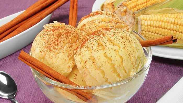 sorvete cremoso de milho verde para saborear e surpreender na festa junina