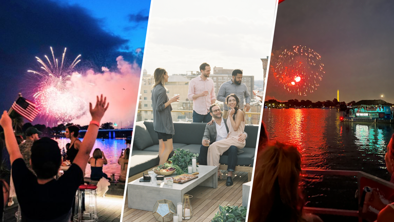 Fourth at The Wharf, a party atop The LINE Hotel in Adams Morgan and a Potomac Paddle Club cruise are some of the top ways to celebrate the Fourth of July in 2024 in Washington, D.C.