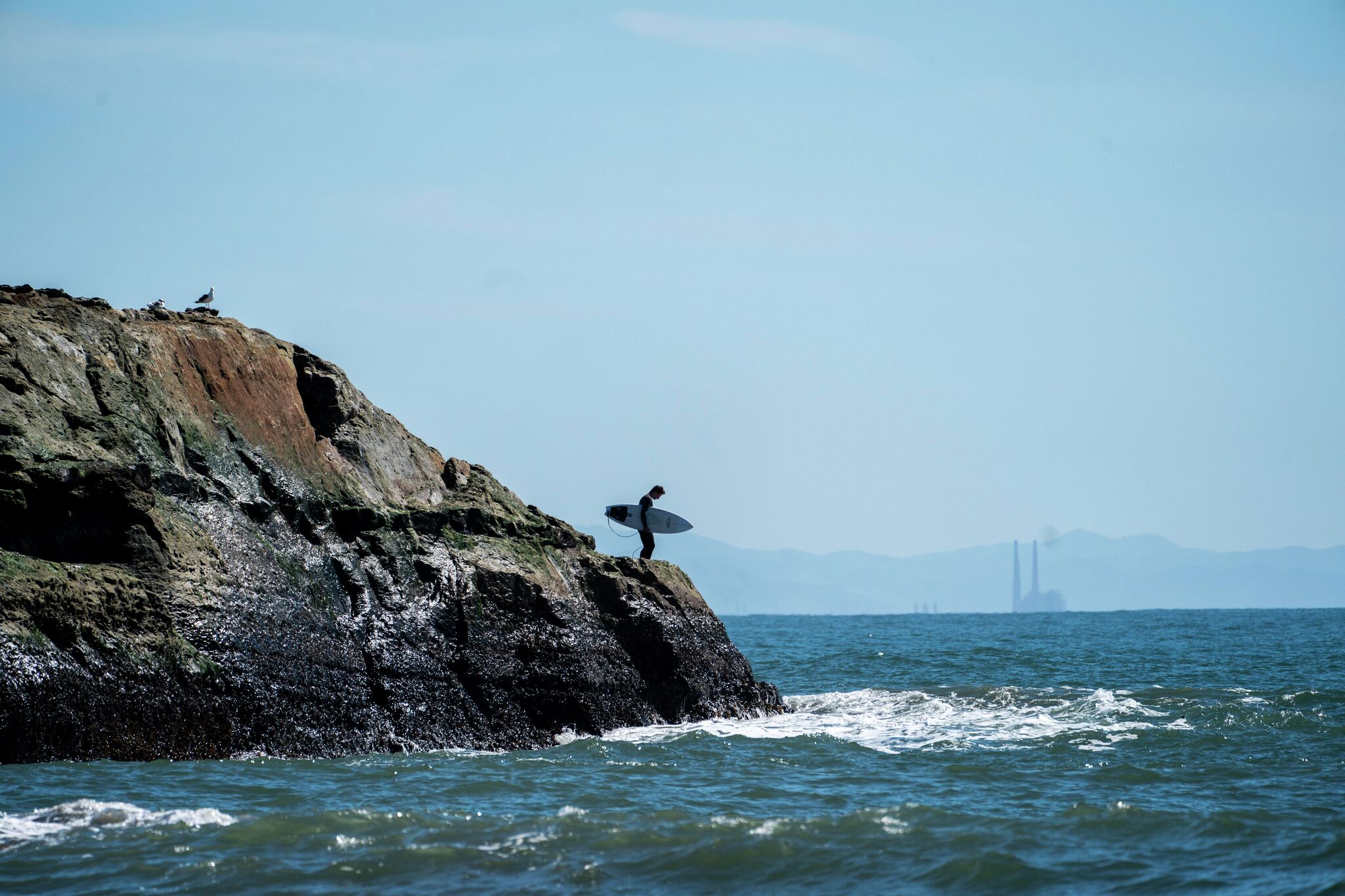 UC student identified as missing swimmer who jumped off cliff into ocean