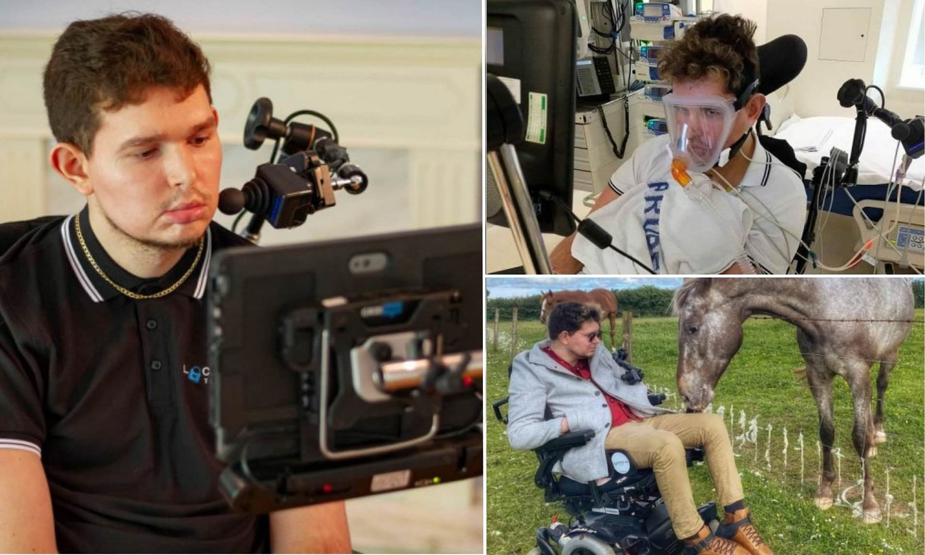 Man with locked-in syndrome completes book using just his EYES