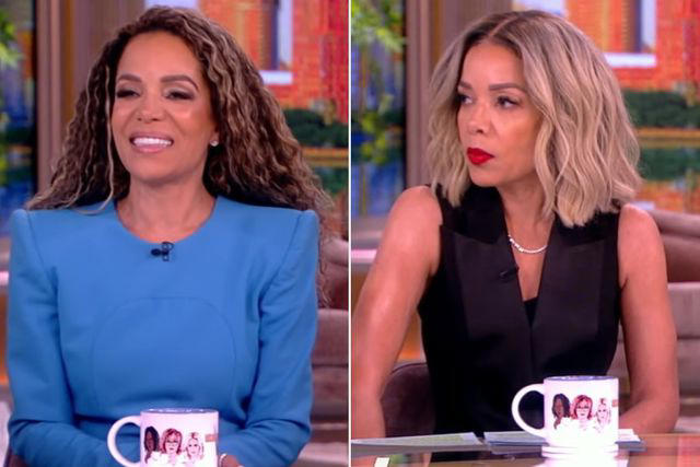 ABC Sunny Hostin debuts new hair on 'The View'