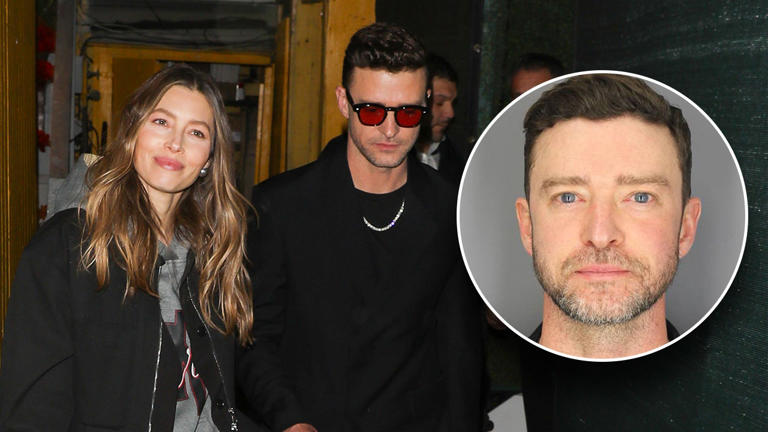 Jessica Biel was seen supporting her husband, Justin Timberlake, at his concert Tuesday night. Fox News