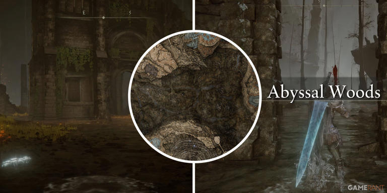 elden ring shadow of the erdtree abyssal woods map fragment