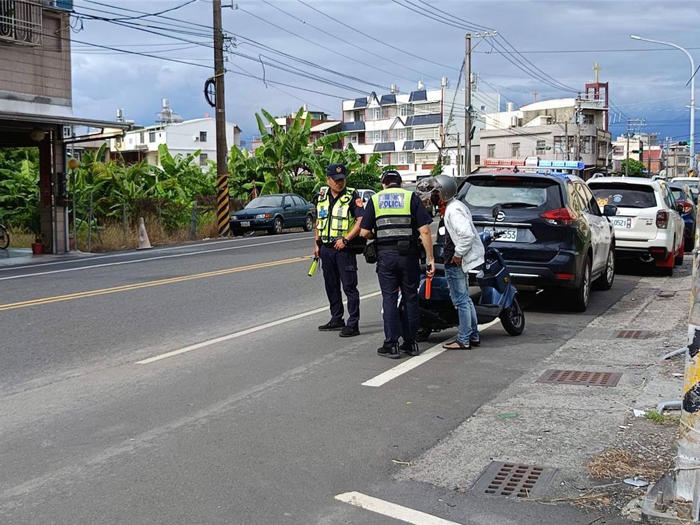 東港警連6天6鄉鎮交通大執法 針對9項違規加強取締