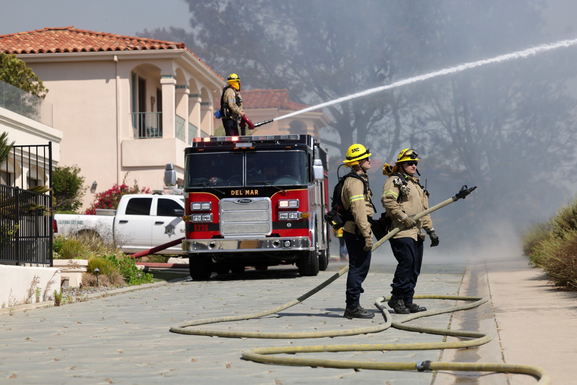 Evacuations Lifted As Crews Stop Progress Of Brush Fire Near Torrey ...