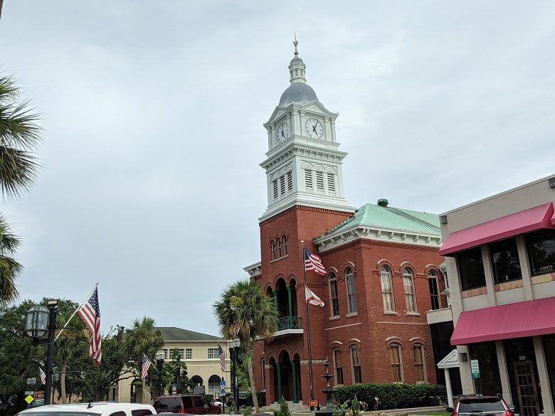 Nassau County Courthouse, Downtown Fernandina Beach, Florida
