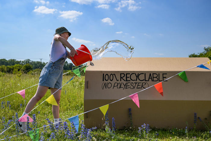 tents are the new single-use plastic – could cardboard be the answer?