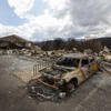 No human remains are found as search crews comb rubble from New Mexico wildfires<br>