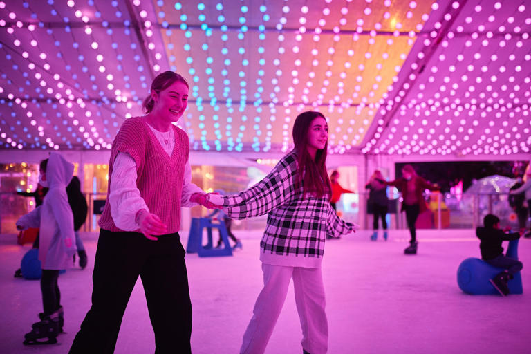 Get a pair of skates on and have a go at ice skating down at Aotea Square's pop-up ice rink.