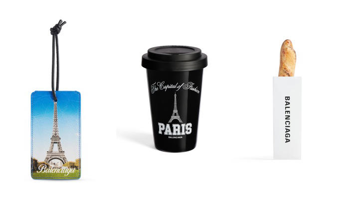 balenciaga搶搭「巴黎奧運」熱潮！全新souvenir shop系列注入時髦新意，桃紅色印花機車包、標語咖啡杯太吸睛！
