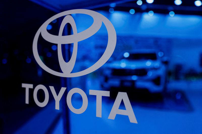 toyota's may global output slides with marked decline in china