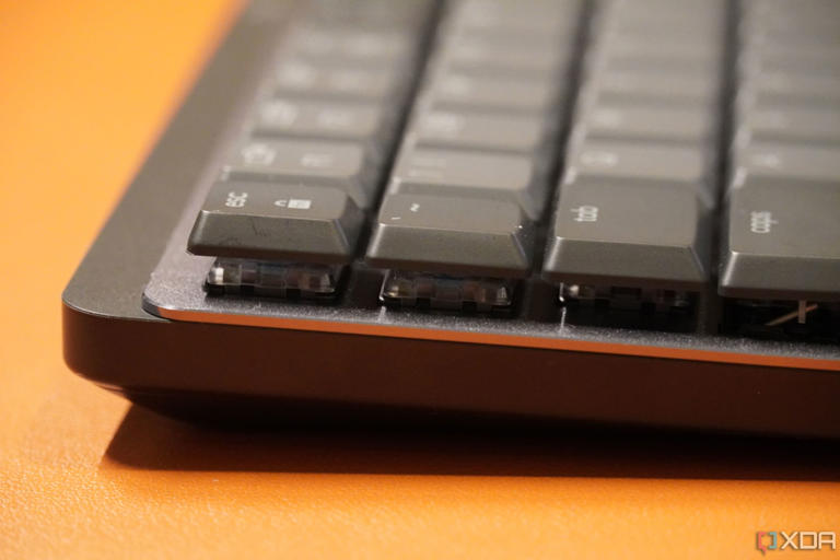 The escape key on an MX Mechanical Mini.