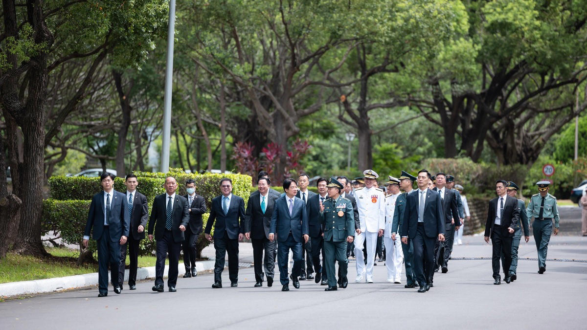 力挺顧立雄國防改革 賴清德：新時代國軍應減少沒必要規定