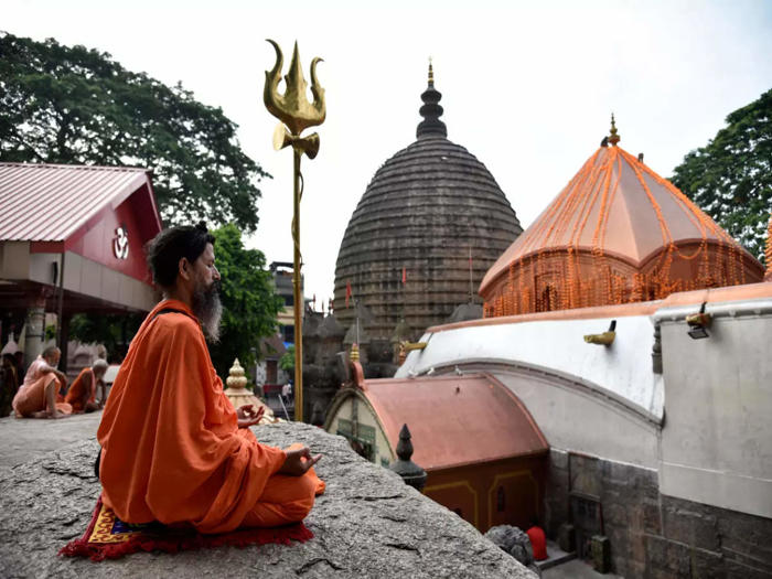 guwahati: kamakhya temple reopens after ambubachi mela, draws thousands of devotees