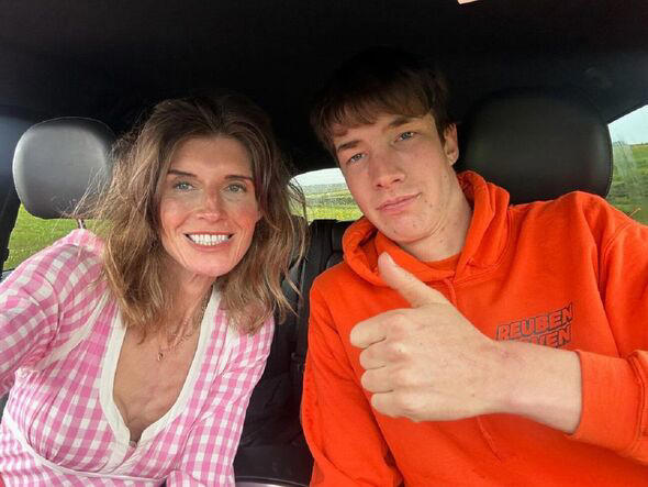 our yorkshire farm's amanda owen snapped with son reuben before row over ex clive erupts