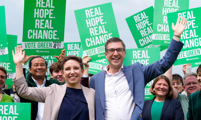 ‘relentless, almost ruthless focus’: green party co-leaders grow into their double act