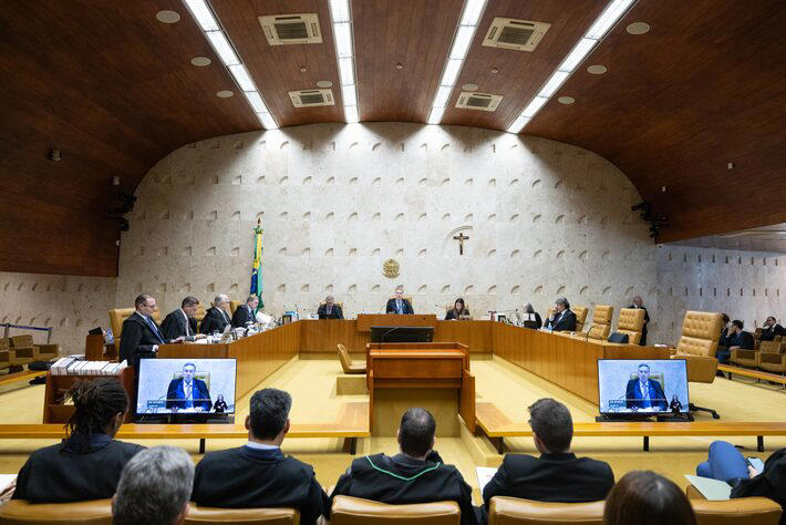 O plenário do Supremo Tribunal Federal (STF) Foto: Andressa Anholete/STF