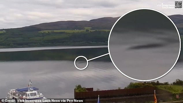 is this a new sighting of the loch ness monster?