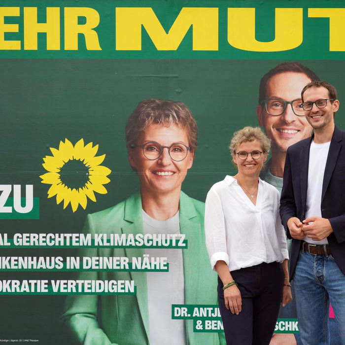 plakatkampagne „mehr muteinander“: wie die brandenburger grünen im landtagswahlkampf punkten wollen
