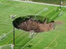 Watch: Massive sinkhole swallows soccer field in Illinois<br><br>