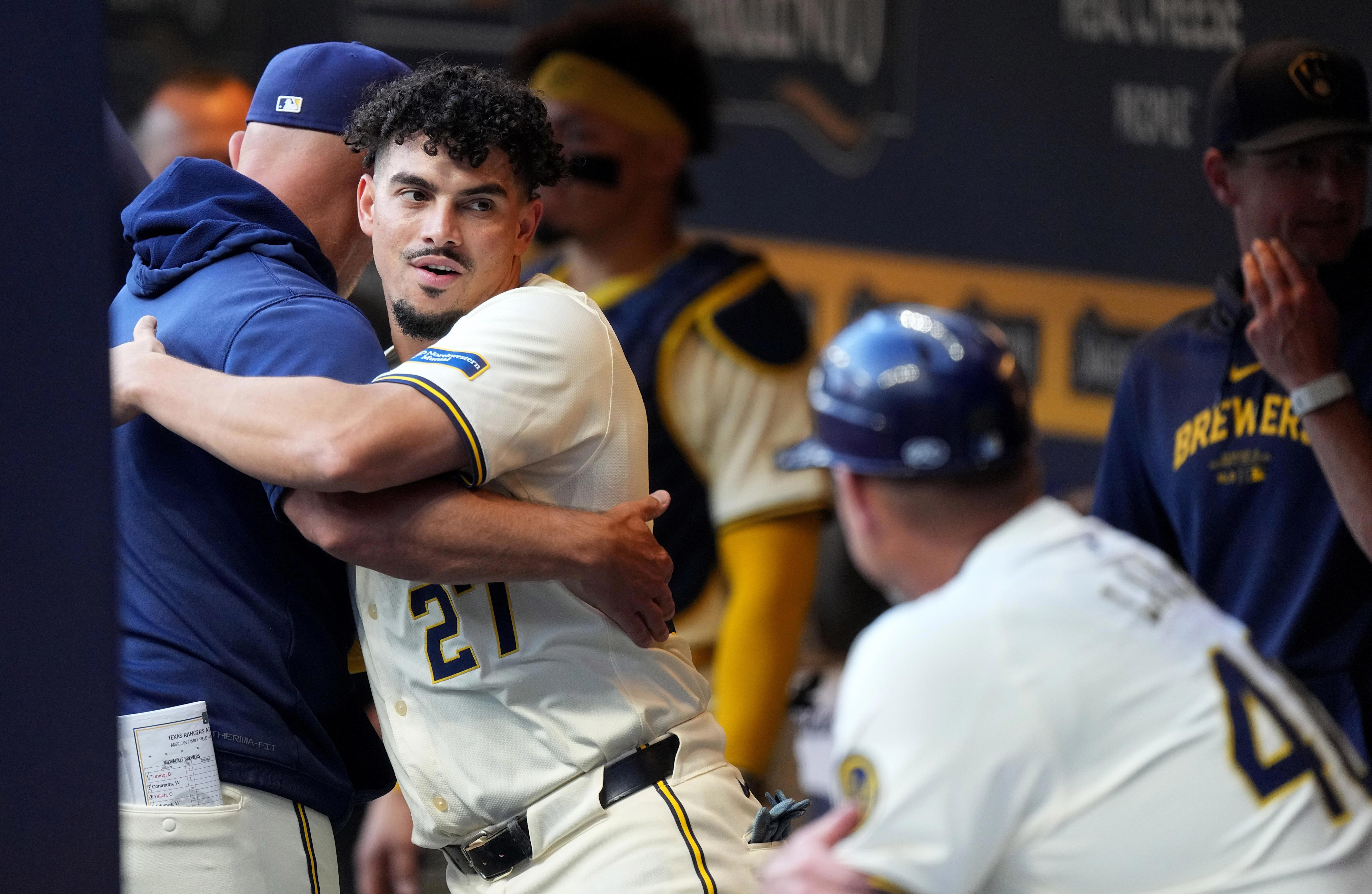 Willy Adames is heading back to Milwaukee for the weekend how has the Willy Adames is heading back to Milwaukee for the weekend how has the