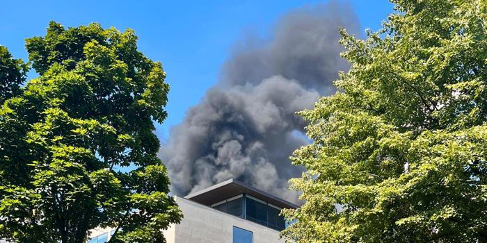 danska skattedepartementet i brand: ”galen morgon”