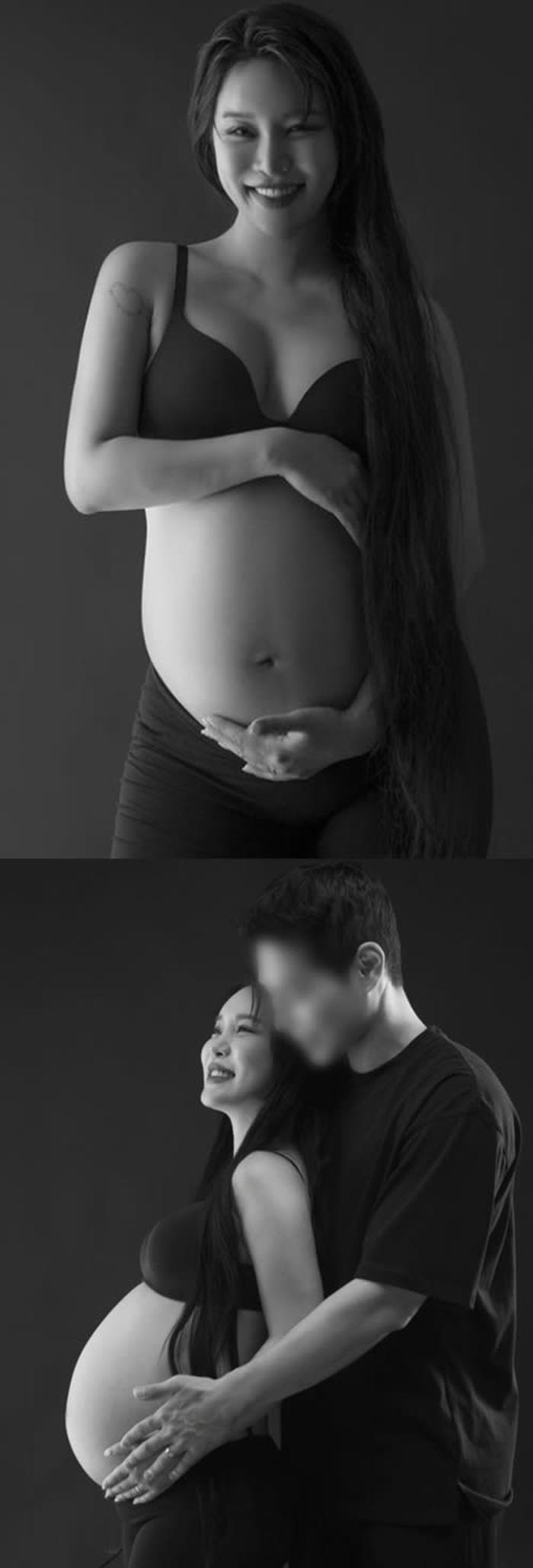 非婚主義を貫くも“授かり婚”発表した韓国女性ユーチューバー、出産間近のマタニティフォト公開【photo】