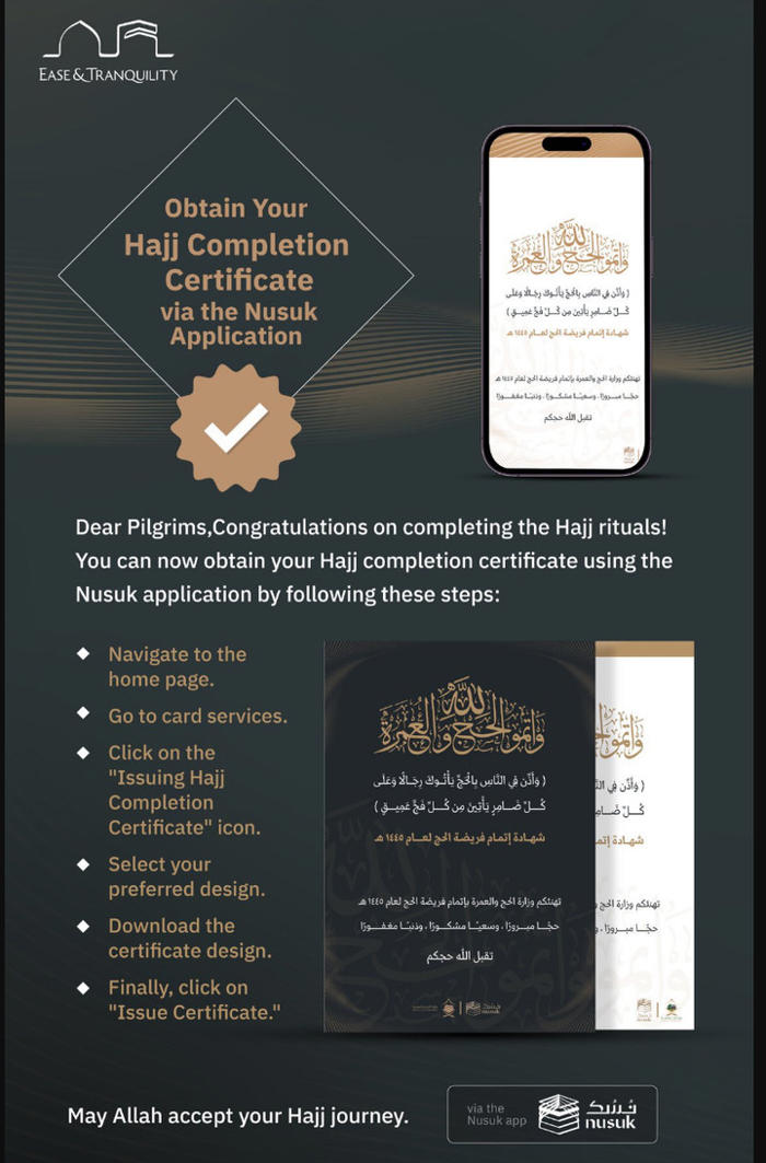 arab saudi terbitkan sertifikat haji buat kenang-kenangan, begini cara dapatnya