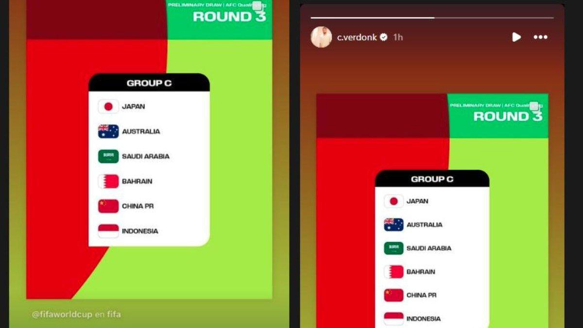 reaksi erick thohir saat timnas indonesia masuk grup neraka di ronde 3 kualifikasi piala dunia 2026