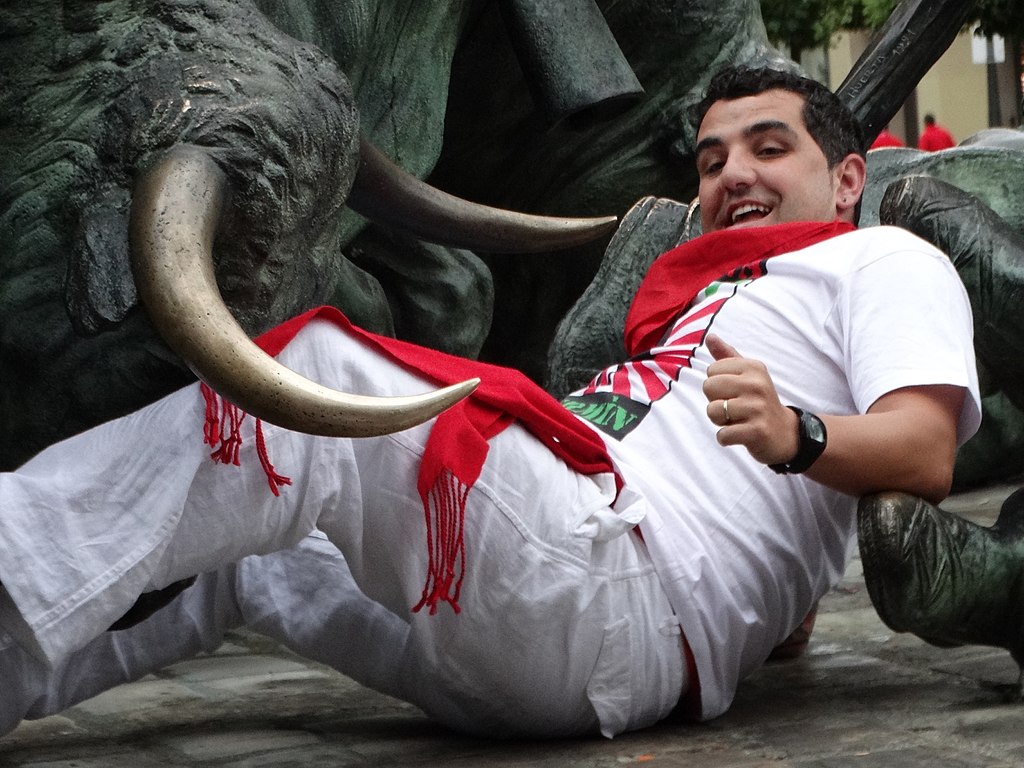 <p>Injuries during the running of the bulls is guaranteed. Overall, there are usually 50 to 100 runners who end up injured. There's also a smaller risk of something called <em>goring, </em>which is when the bull's horns pierce the flesh.</p>