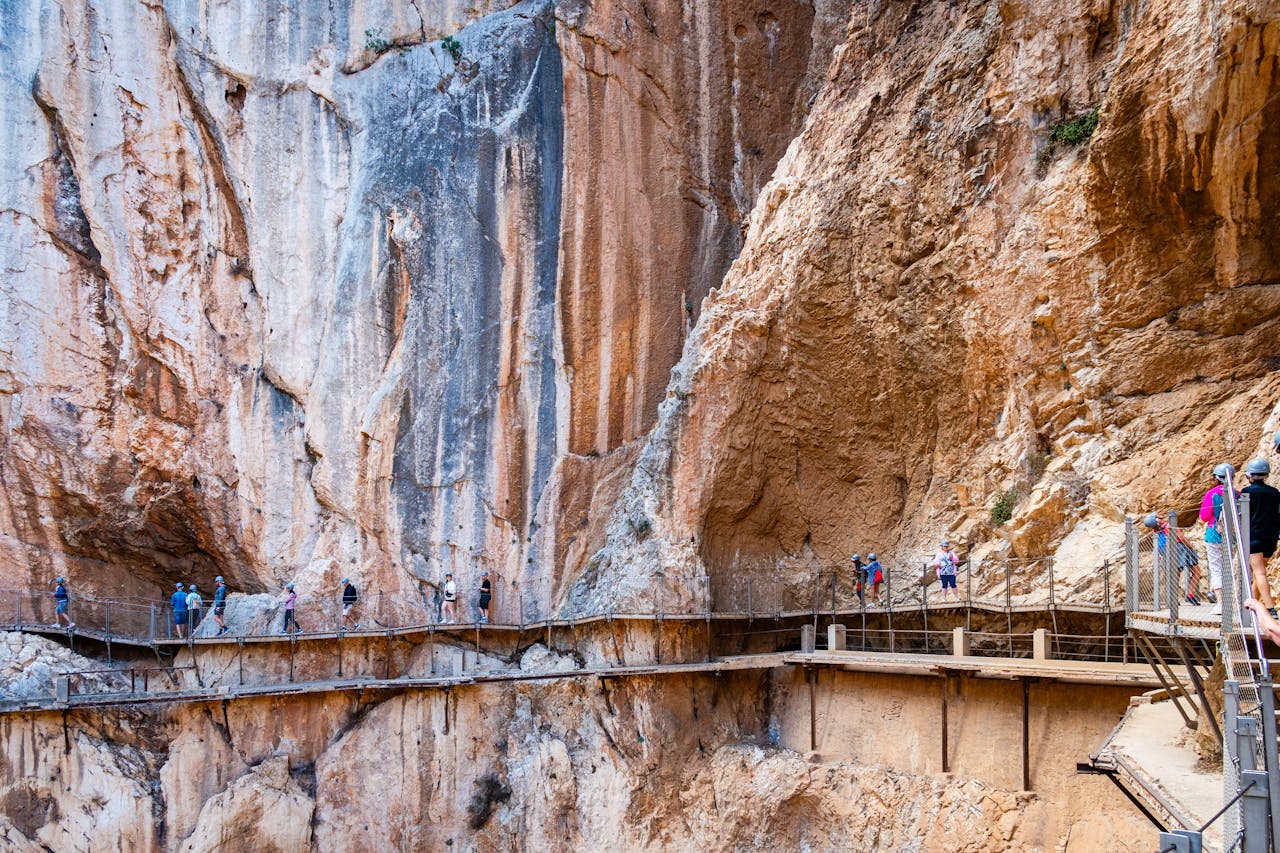 <p><strong>Location: </strong>Spain</p>  <p>Would you ever visit what was once called the "the world's most dangerous walkway?" In 1999 and 2000 there were five deaths at El Caminito del Rey, which is located near Andalusia.</p>