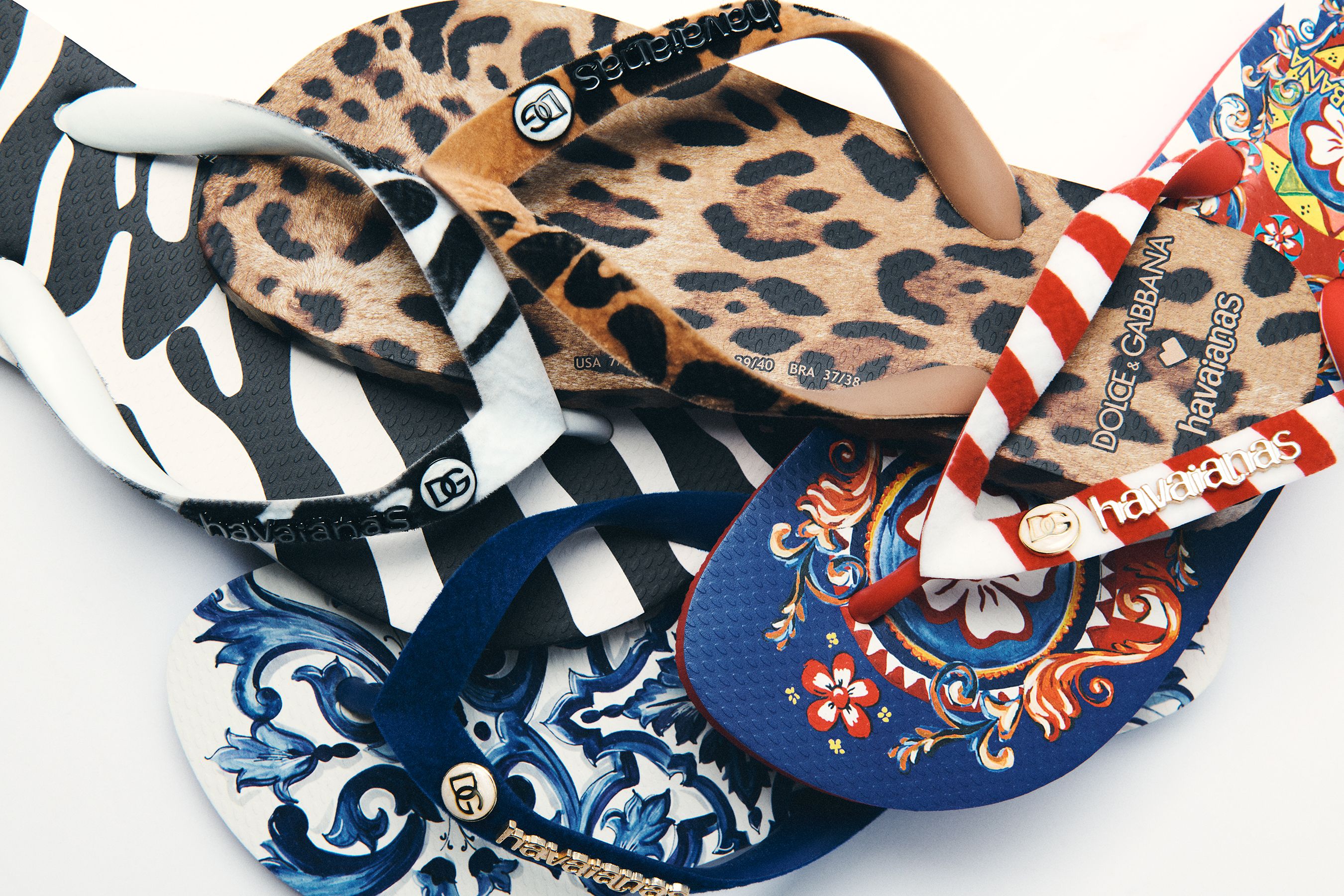 Dolce & Gabbana Gives Havaianas Flip-Flops the Designer Treatment in ...