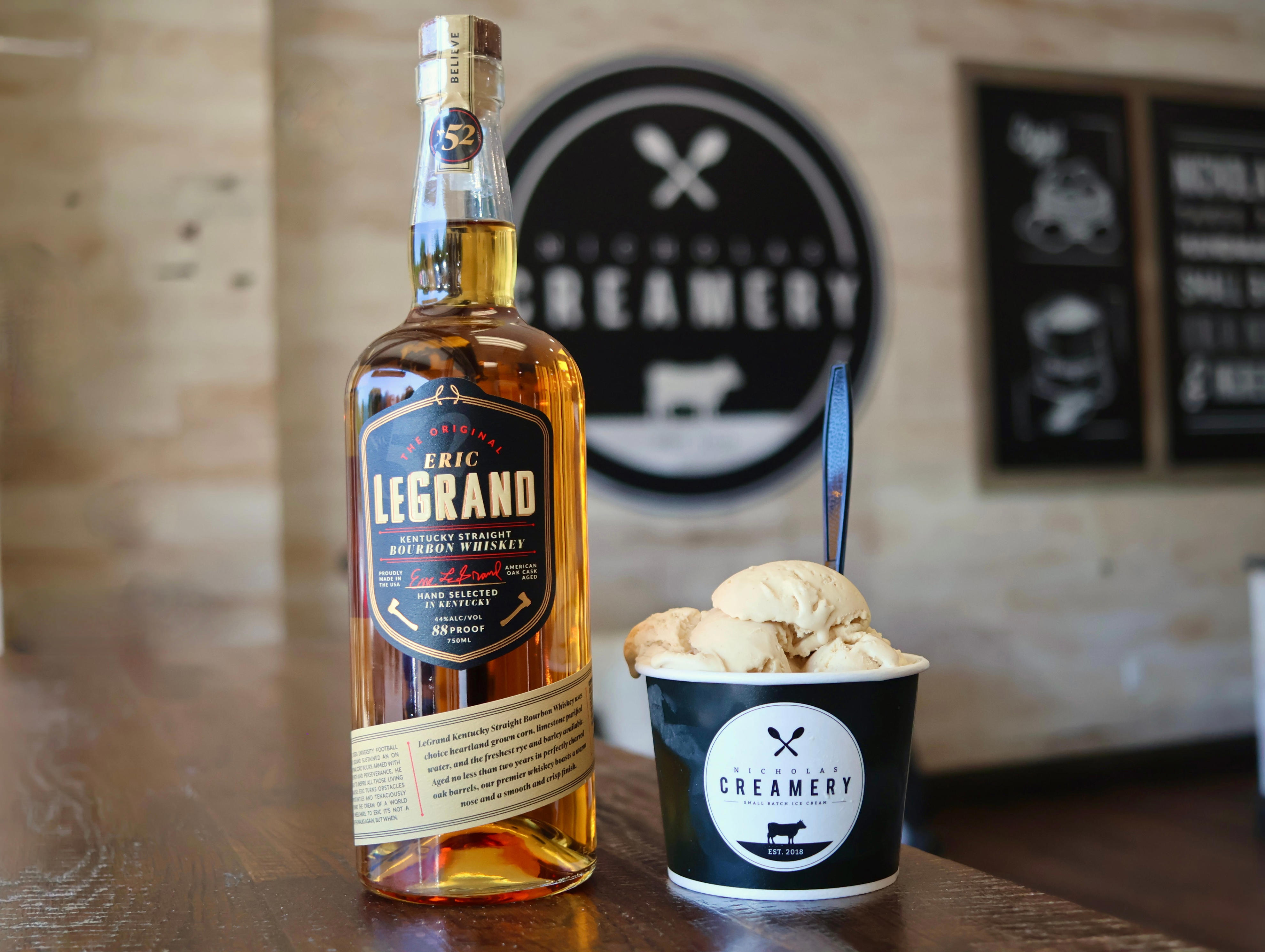 Nicholas Creamery, Eric LeGrand Bourbon Partner For New Ice Cream Flavor