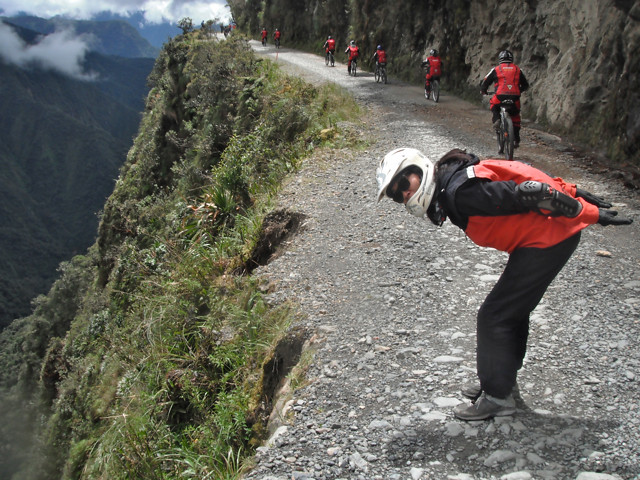 <p>Yet, <em>somehow—</em>despite it's absolutely brutal history—Yungas Road is <em>still </em>a tourist attraction. It manages to attract about <strong>25,000 tourists</strong> on an annual basis. What's more? It's a very popular destination for downhill mountain bikers.</p>  <p>Since 1988, <strong>18 cyclists have lost their lives</strong> while adventuring on Death Road.</p>