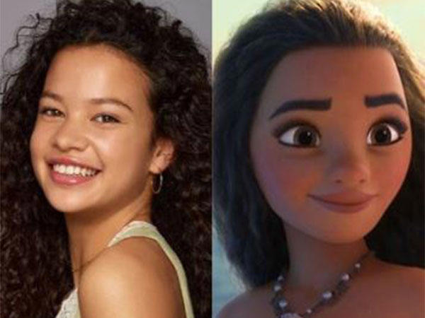 catherine laga'aia cast as moana in disney's live-action remake