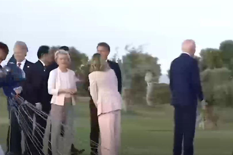 rishi sunak debunks viral video of us president joe biden wandering off at g7 summit