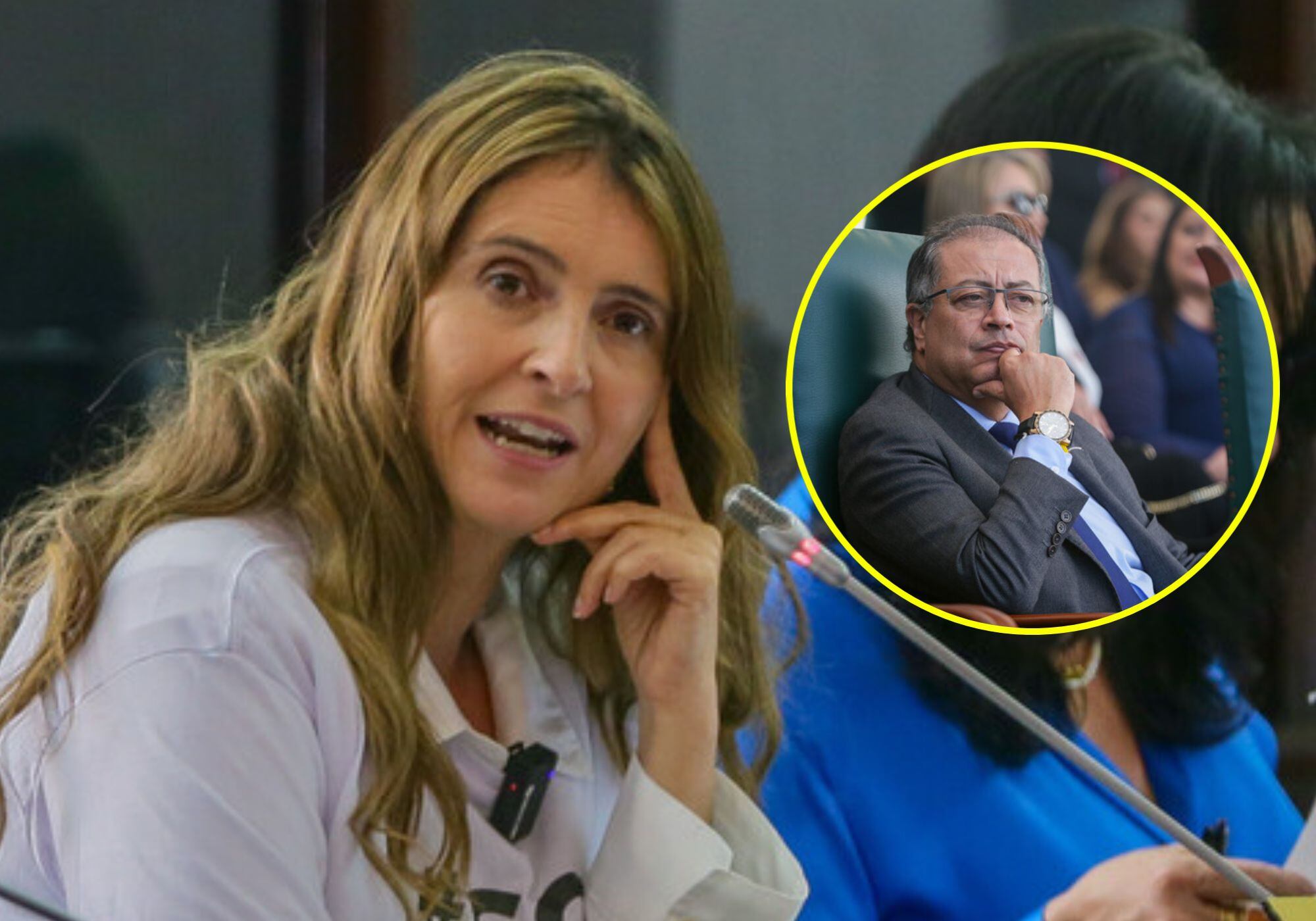 El Momento En El Que Paloma Valencia “defendió” Al Gobierno De Gustavo ...