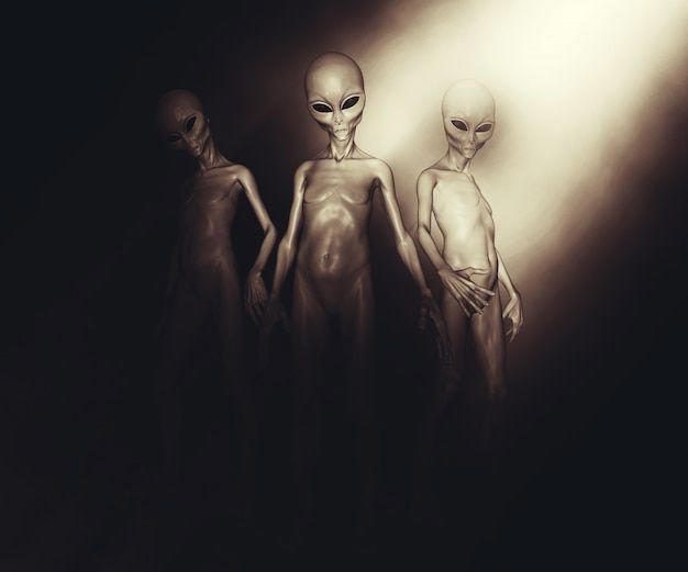 Harvard agita el debate sobre la existencia de extraterrestres. Fuente: Freepik.