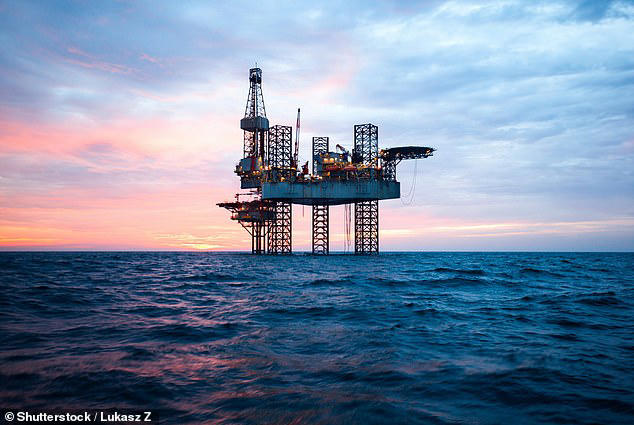 Australia produces more than six times the gas it needs, but the vast majority of it is exported at far higher prices that it is sold for domestically. A gas rig is pictured
