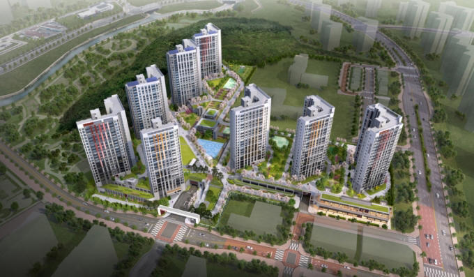 현대건설, 동탄2신도시 '힐스테이트 동탄포레' 완판