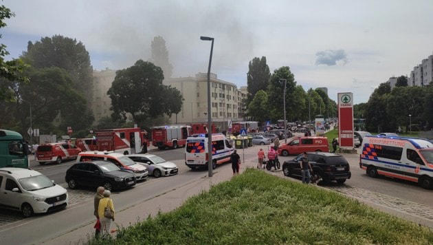 alarmstufe 3: feuer wütete in wiener gemeindebau