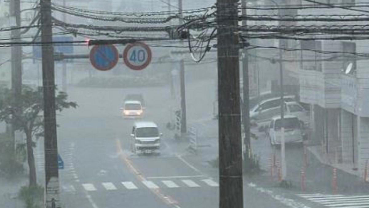 日本冰火兩重天！ 沖繩破紀錄暴雨、東京高溫