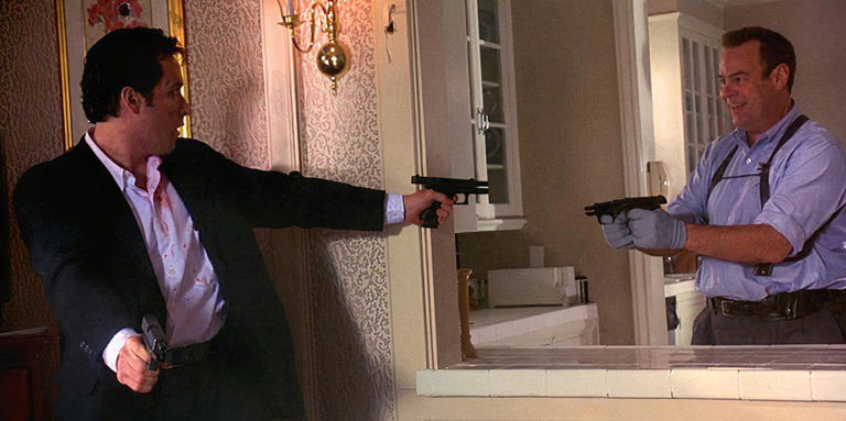 Grocer and Blank take aim at one another in the finale to Grosse Point Blank
