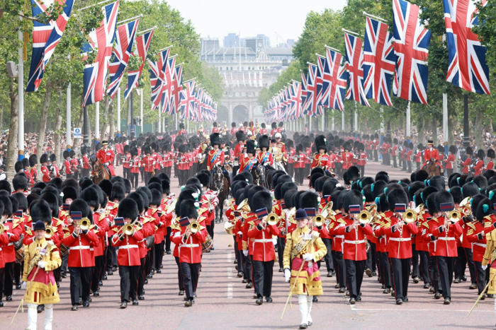 trooping the colour map: where is best to watch king's birthday celebrations?
