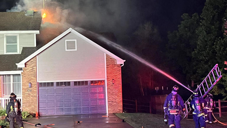 Lightning likely sparks 2 separate house fires in Northern Colorado